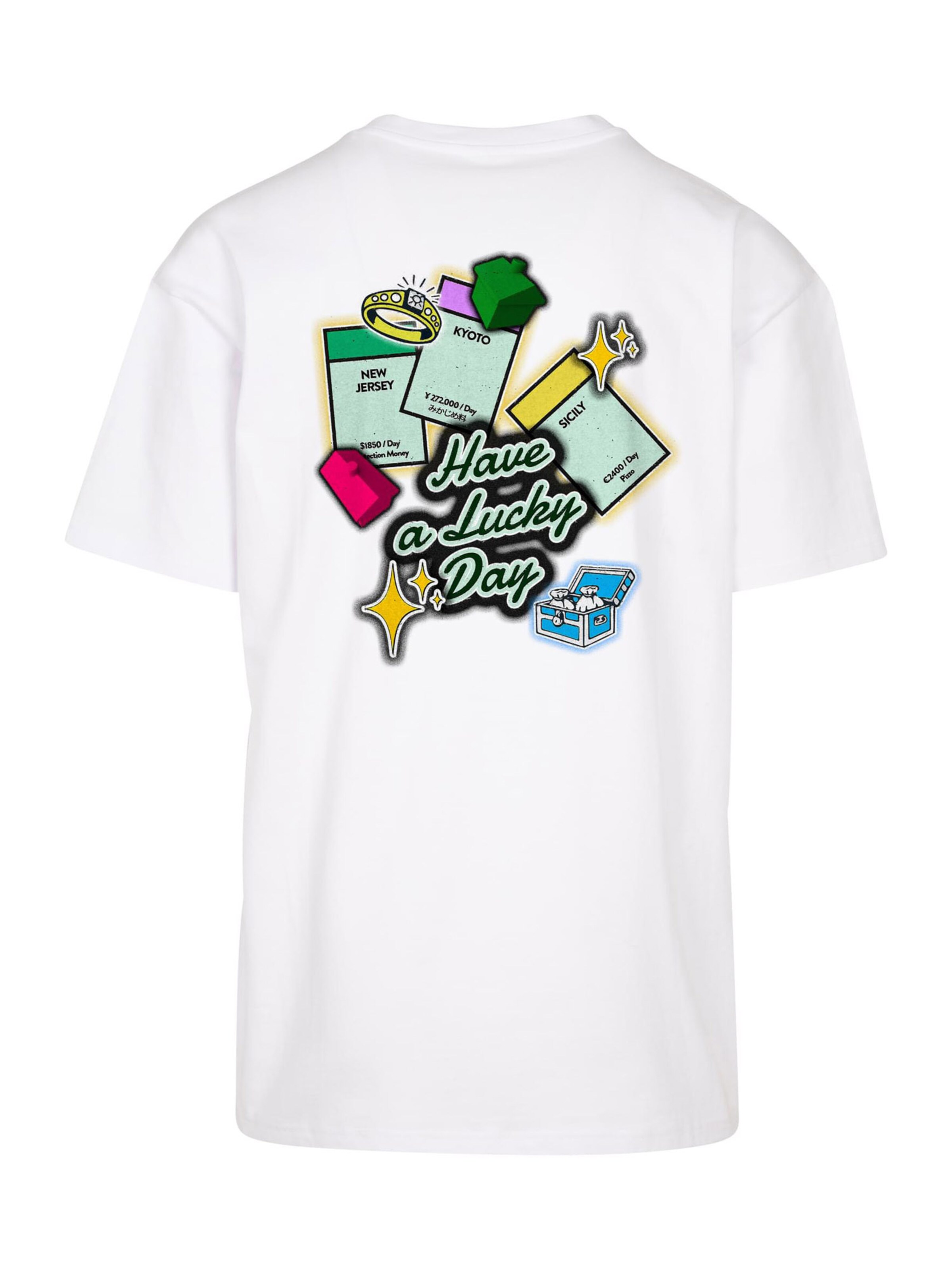 Maglietta 'Intepol' di Mister Tee in bianco