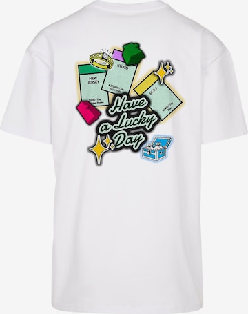 Mister Tee Shirt 'Intepol' in Wit