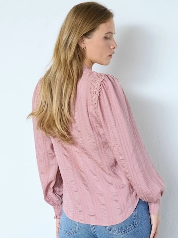 co'couture Blouse 'Kesi' in Roze