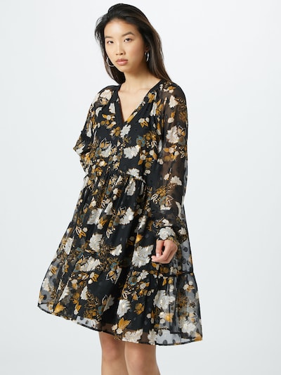 VILA Kleid 'Lulu' in mischfarben / schwarz, Modelansicht