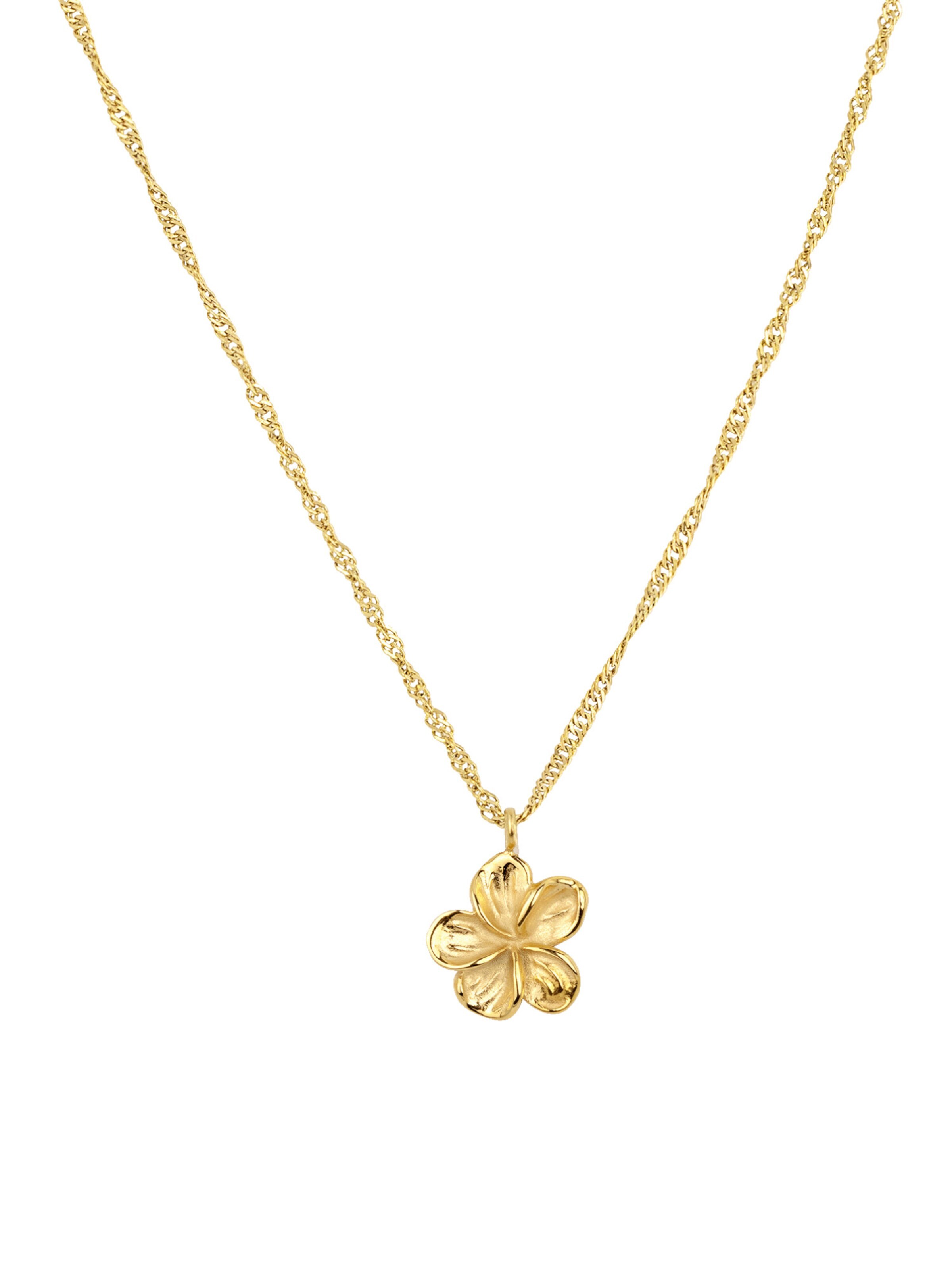 Luamaya Necklace 'Flora Necklace' in Gold: front