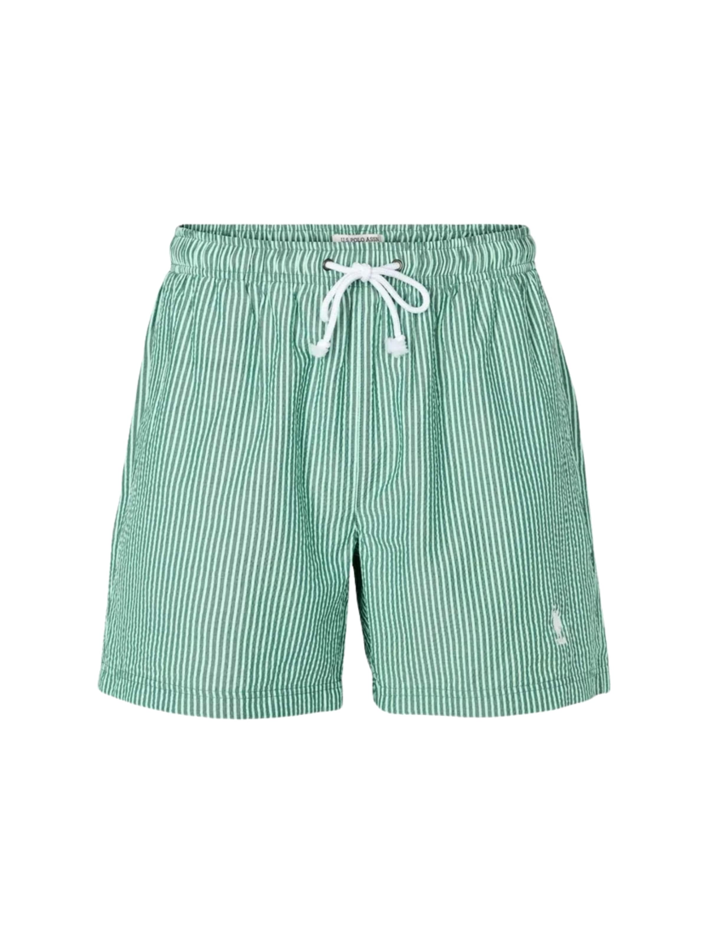U.S. POLO ASSN. Swimming shorts ' Briggs Swimshorts ' in Green: front