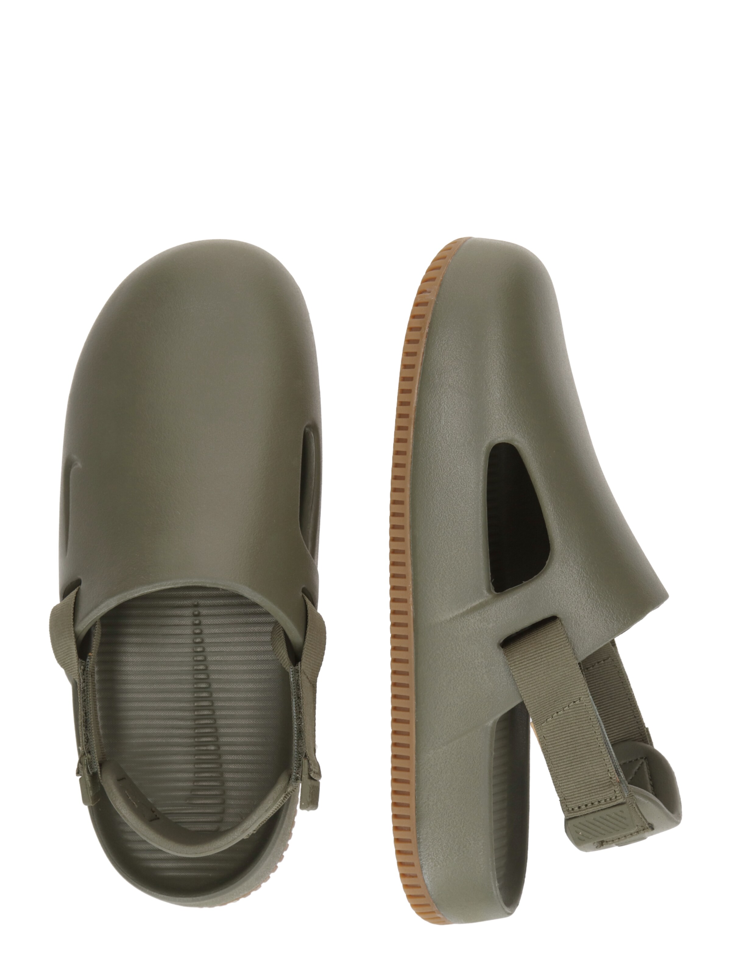 Saboţi 'Calm' de la Nike Sportswear pe verde