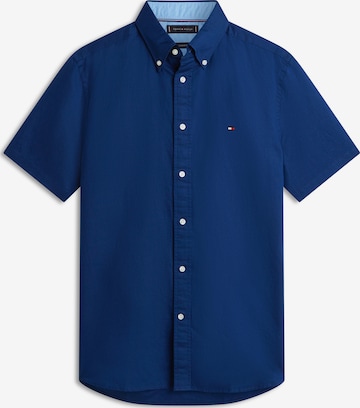 Coupe regular Chemise TOMMY HILFIGER en bleu : devant
