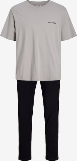 JACK & JONES Pitkä pyjama 'JACEVEREST' koossa L värissä harmaa / musta, Tuotenäkymä