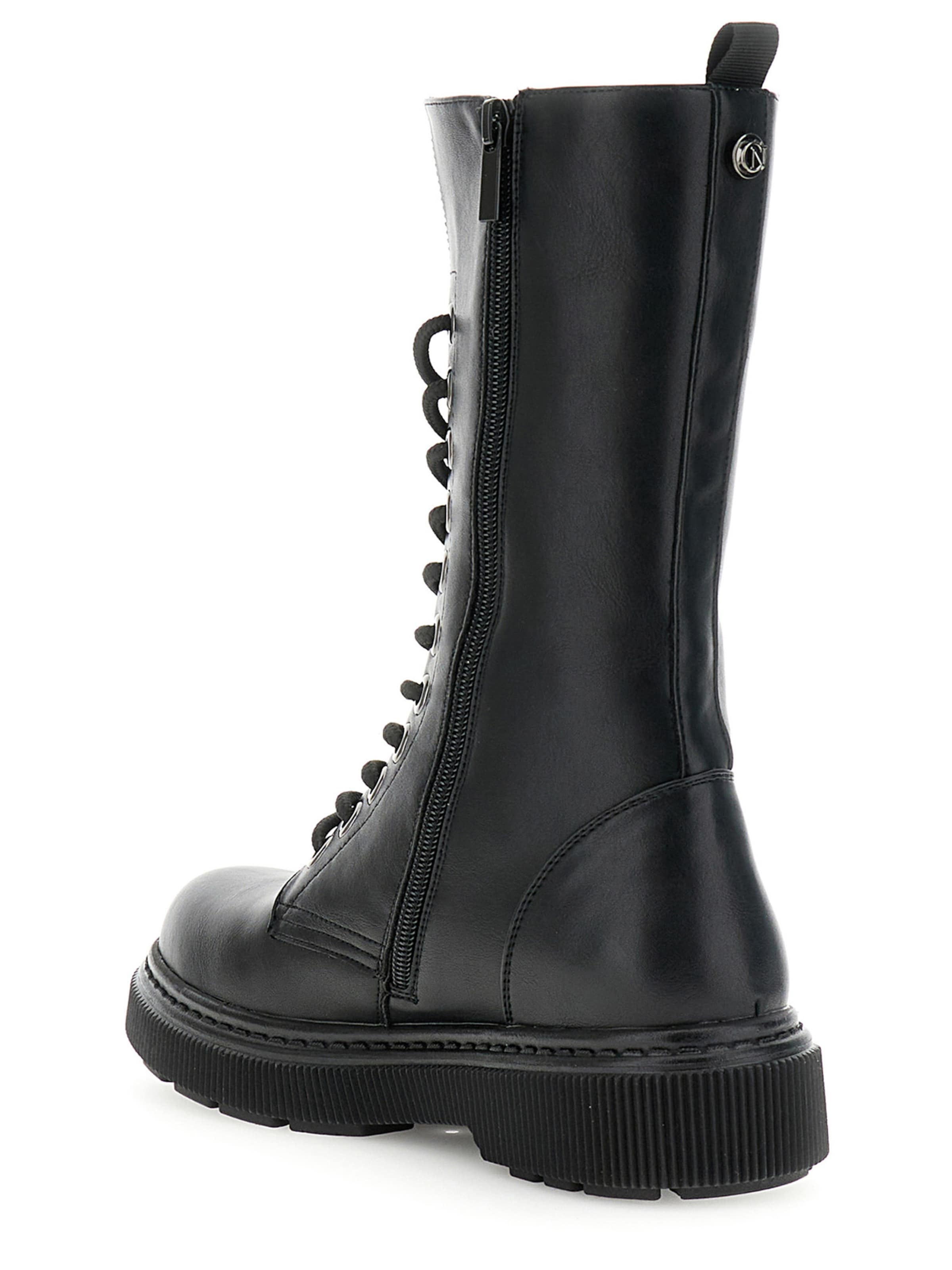 Stivale stringato di CAFè NOIR in nero