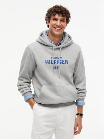 pilka TOMMY HILFIGER Megztinis be užsegimo: priekis
