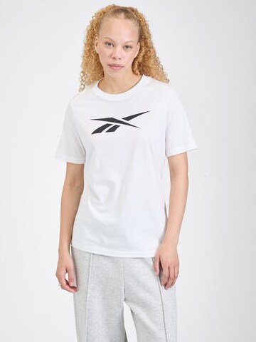 Reebok Funktionstopp 'VECTOR' i vit: framsida