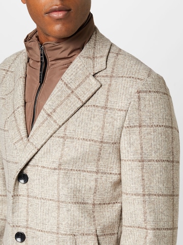 BOSS Black Between-seasons coat 'Hyde' in Beige