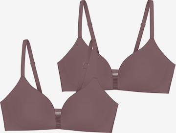 TRIUMPH T-Shirt Soft-BH ' Flex Smart ' in Lila: Vorderseite