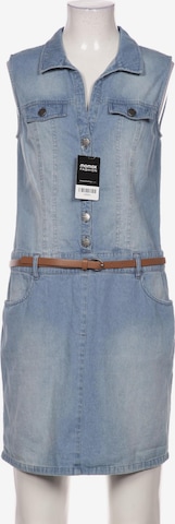 Manguun Kleid M in Blau: Vorderseite