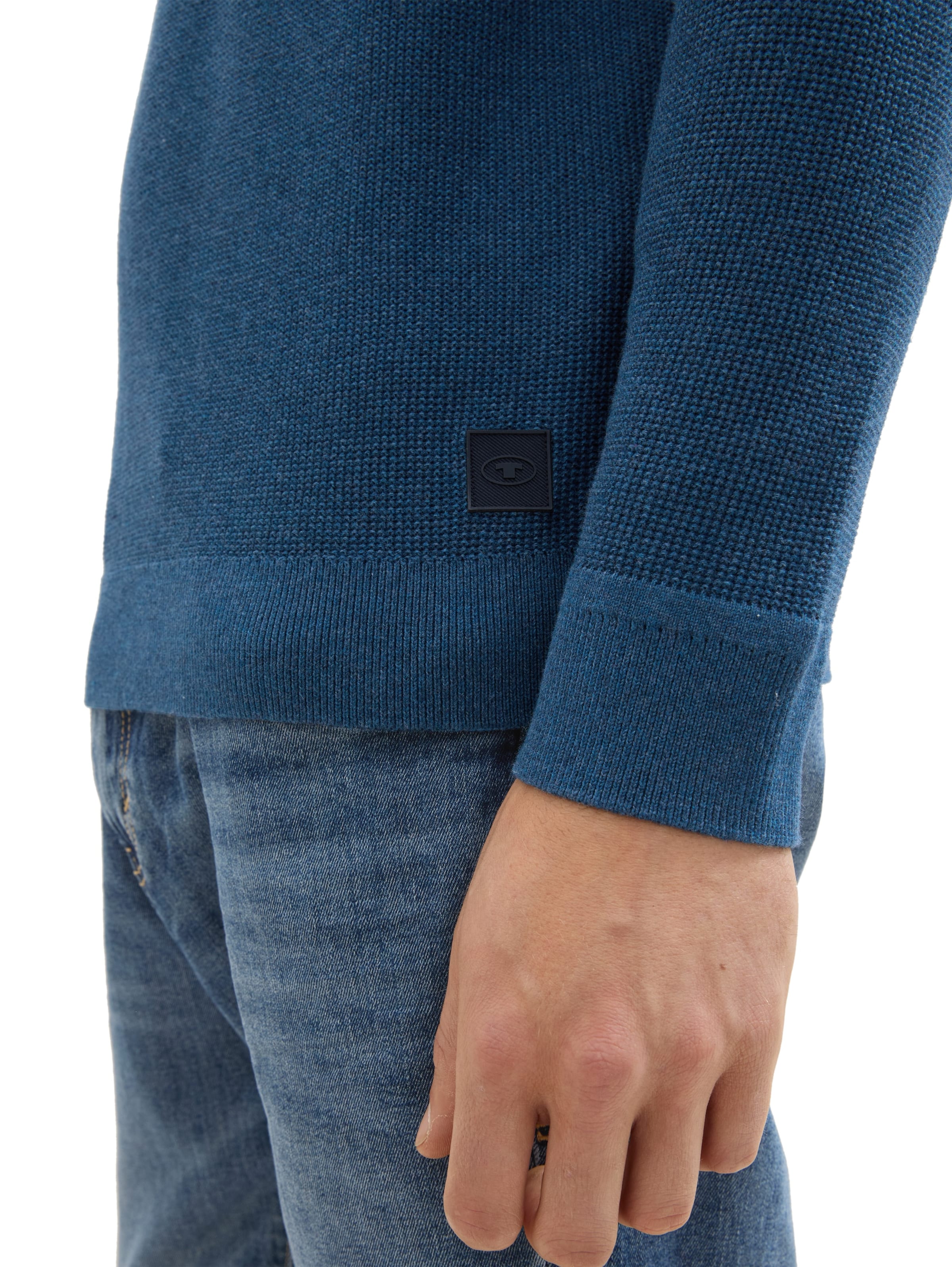 TOM TAILOR Sweter w kolorze zielony