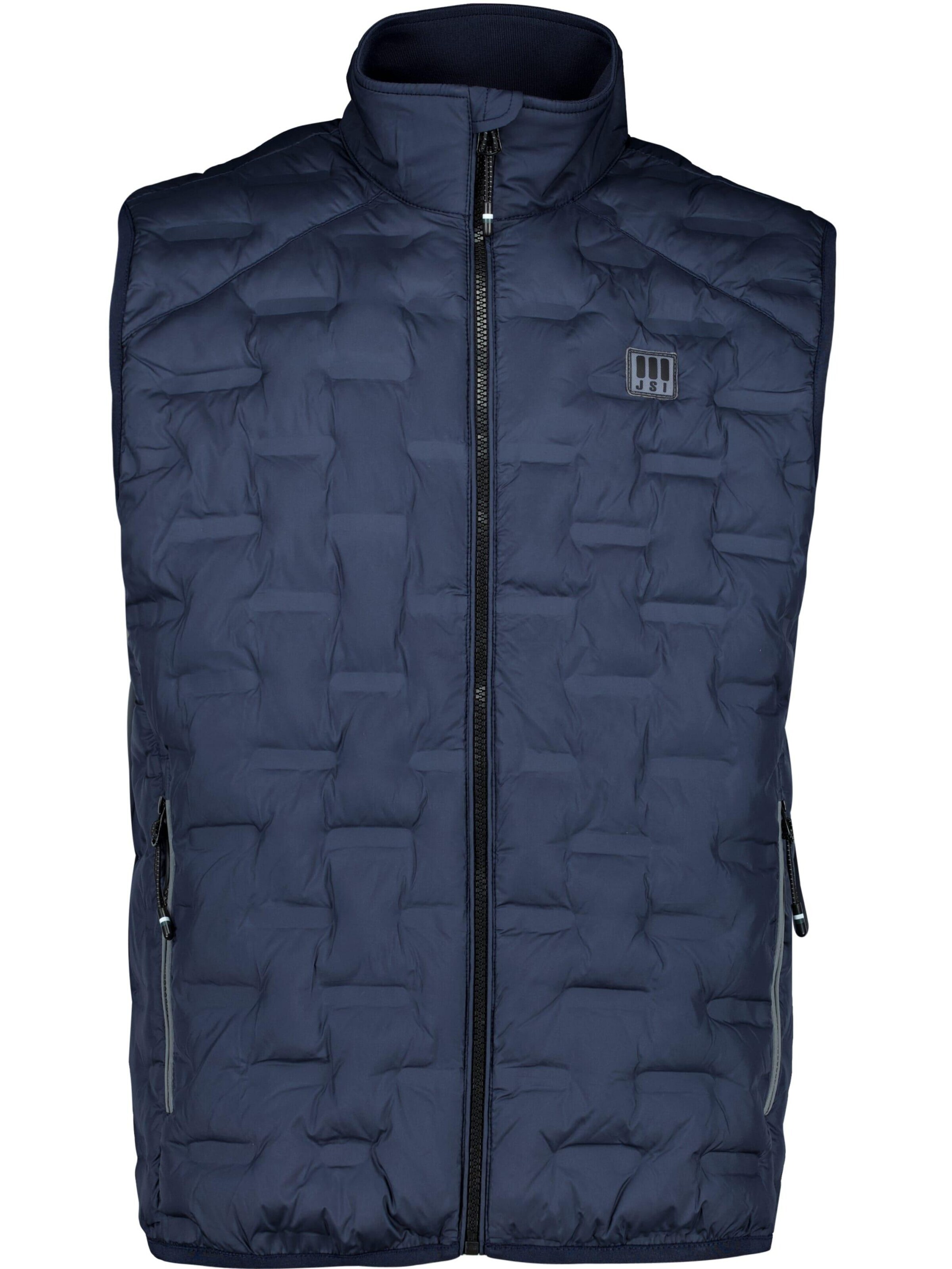 Gilet Jack's en bleu : devant
