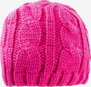 DÖLL Beanie 'Topfmütze Strick' in Pink: front