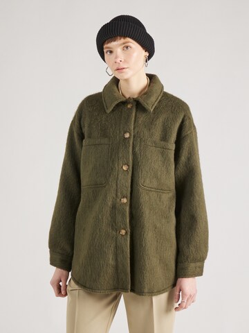 Cotton On Between-Season Jacket in Green: front