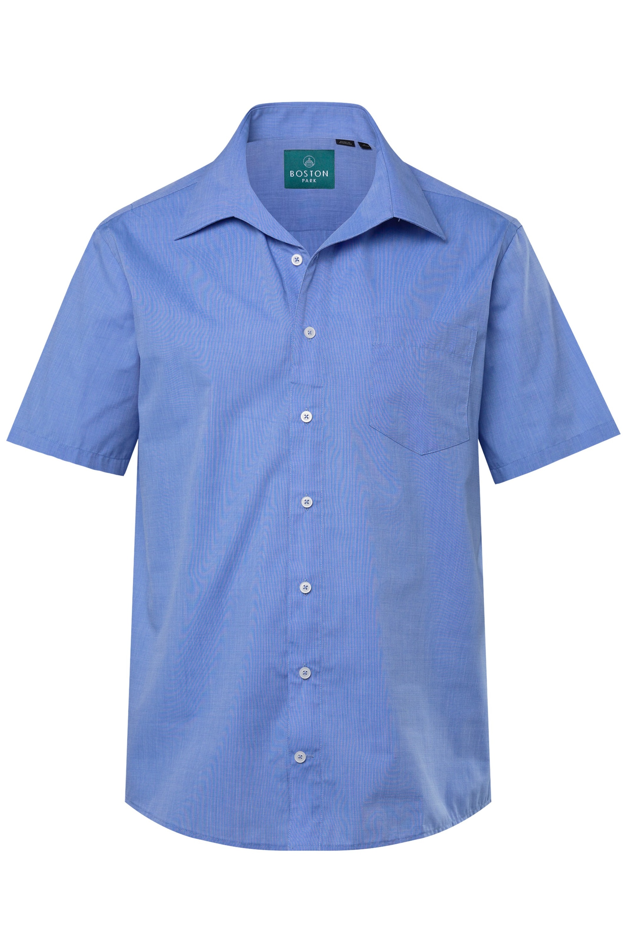Fit confort Chemise Boston Park en bleu : devant