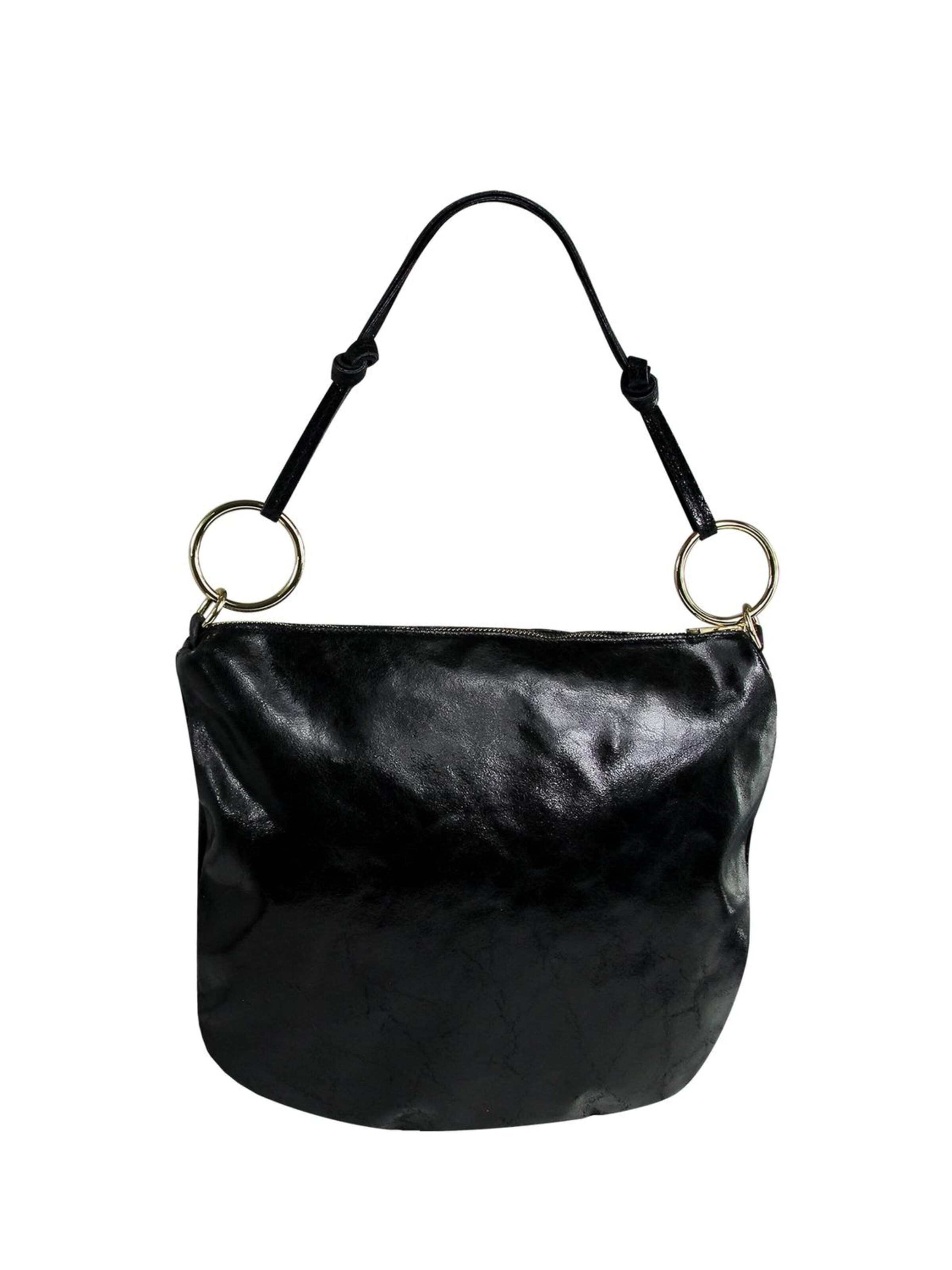 Sac à bandoulière Toscanto en noir : devant