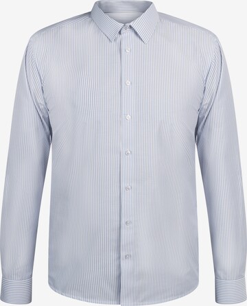 Coupe slim Chemise business DreiMaster Klassik en bleu : devant