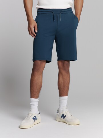 Regular Pantalon No Excess en bleu : devant