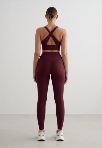 Bustier Soutien-gorge de sport Aim'n en rouge