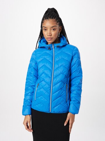 Fransa Between-Season Jacket in Blue: front