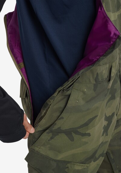 BURTON Outdoorbroek in de kleur Groen, Productweergave