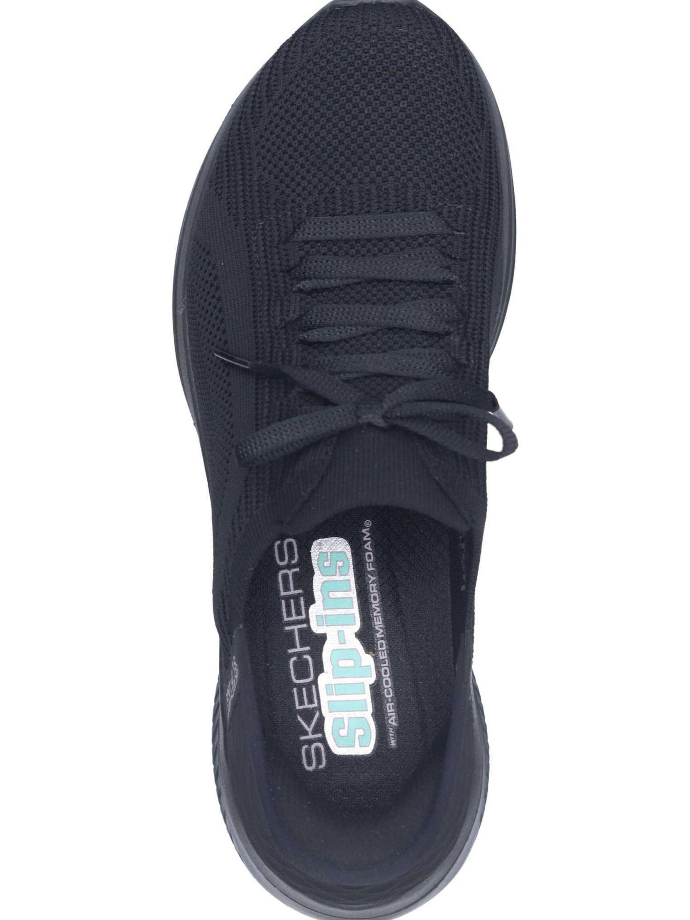 SKECHERS Instappers in Zwart