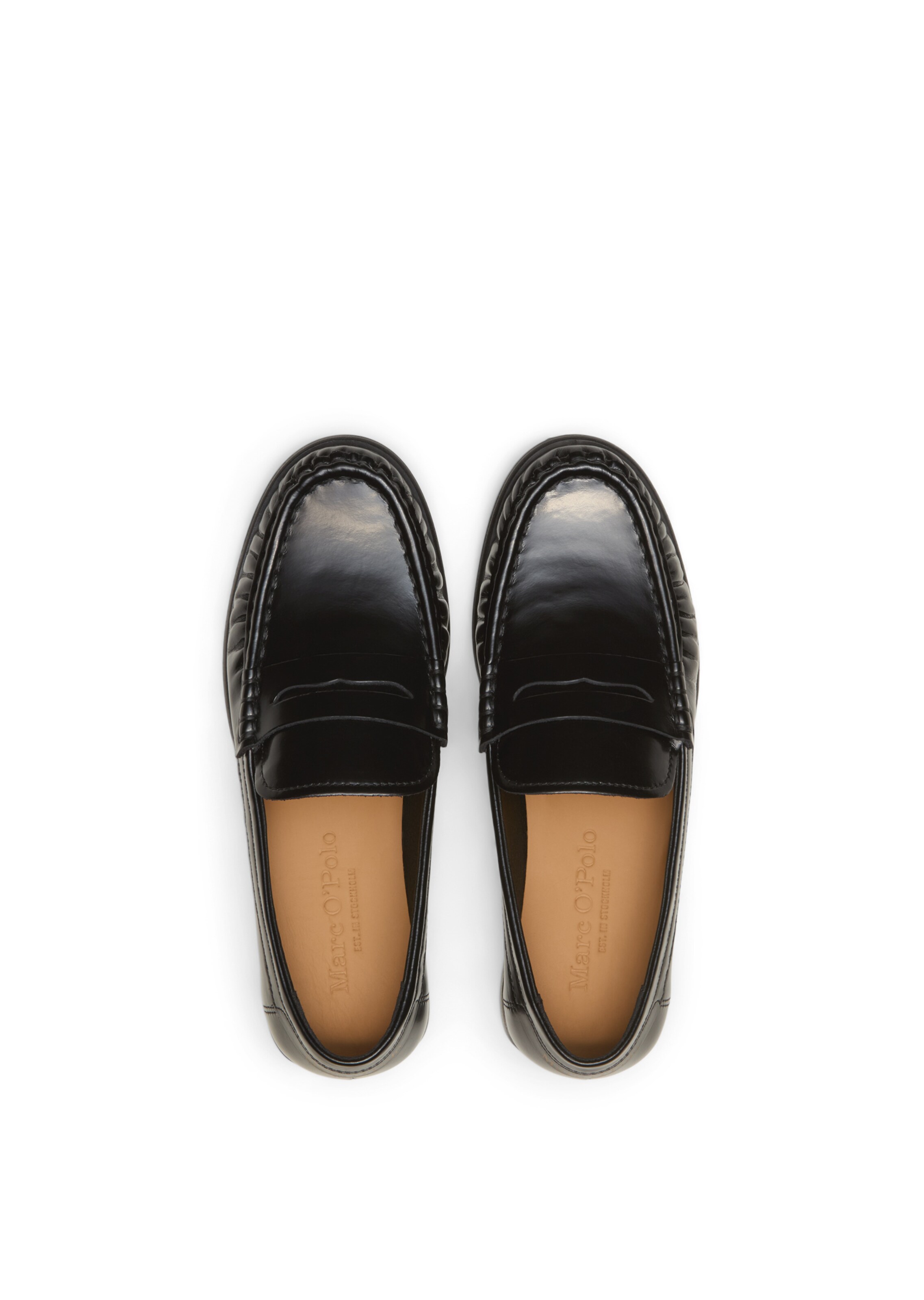 Marc O'Polo Slipper in Schwarz