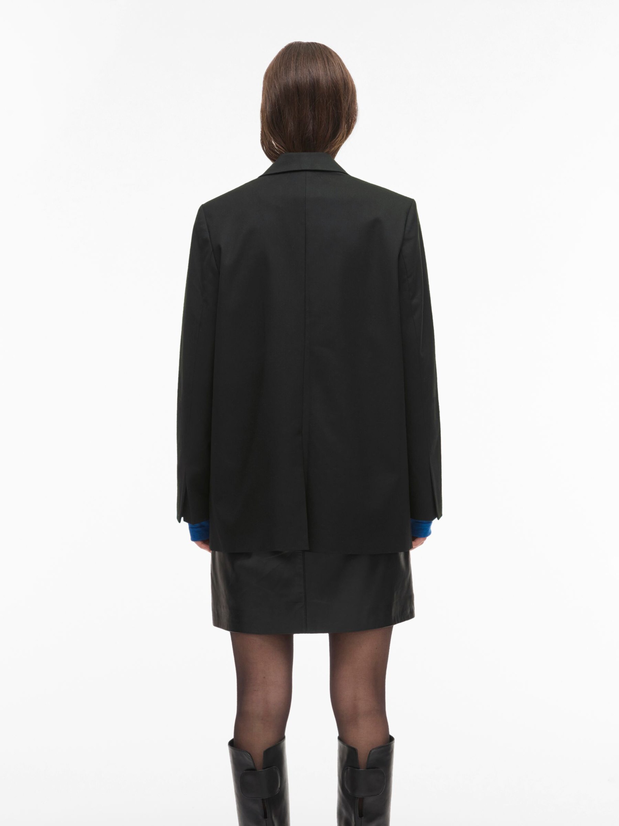 Blazer ROUGE EDIT en noir