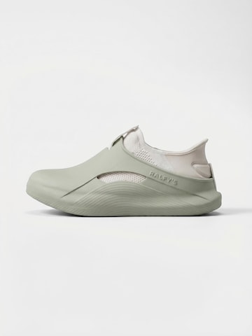 RALFY'S Classic Flats 'N1 Combo' in White: front