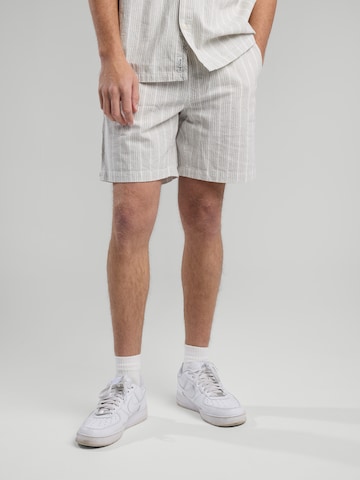 America Today Loosefit Broek in Beige: voorkant