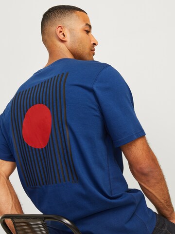 JACK & JONES Bluser & t-shirts 'RDDOliver' i blå: forside