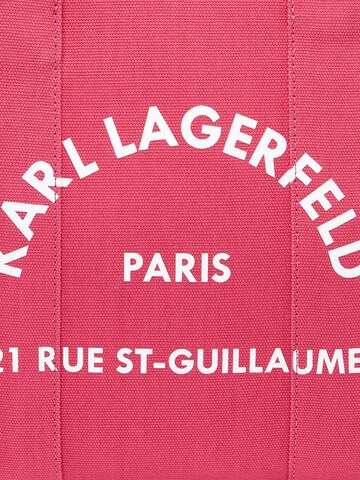 Karl Lagerfeld Μεγάλη τσάντα σε κόκκινο