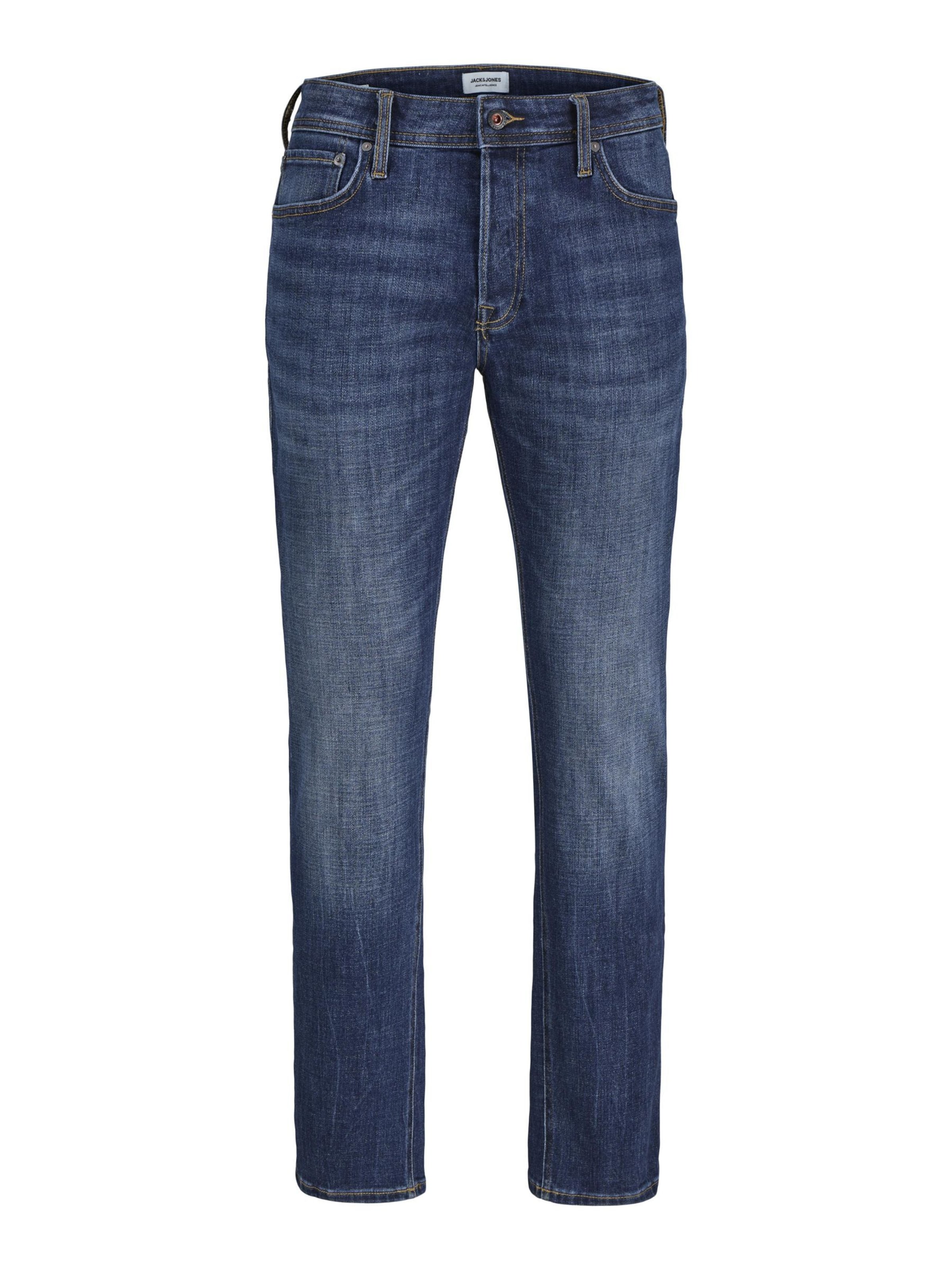 JACK & JONES Tapered Jeans 'JJIMIKE' i blå: forside