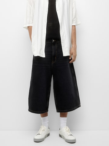 Pull&Bear Wide Leg Jeans i grå: forside