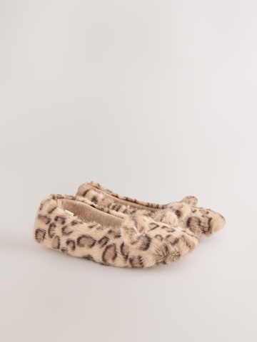 Next - Zapatillas de casa en marrón