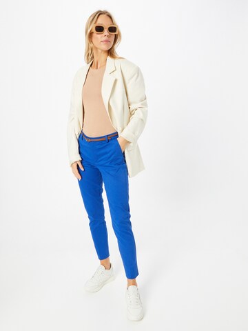 Coupe slim Pantalon chino 'Days' b.young en bleu