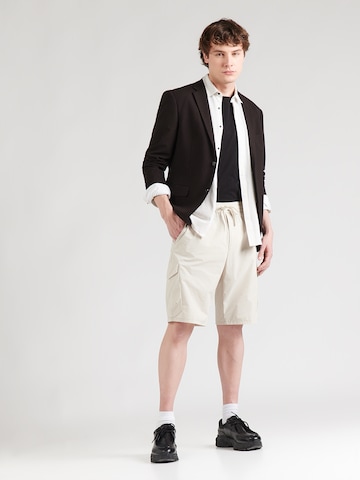 Regular Pantalon cargo 'Urbanex' BOSS en beige