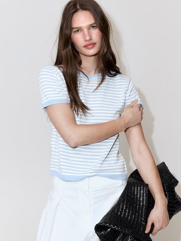 Pull-over 'CALEOTS' MANGO en bleu : devant