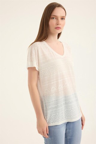 HOME STORE T-Shirt 'Devoreli' in Weiß
