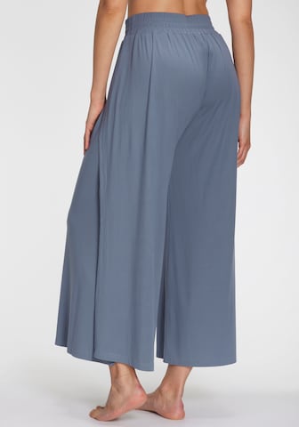 LASCANA Wide Leg Hose in Blau