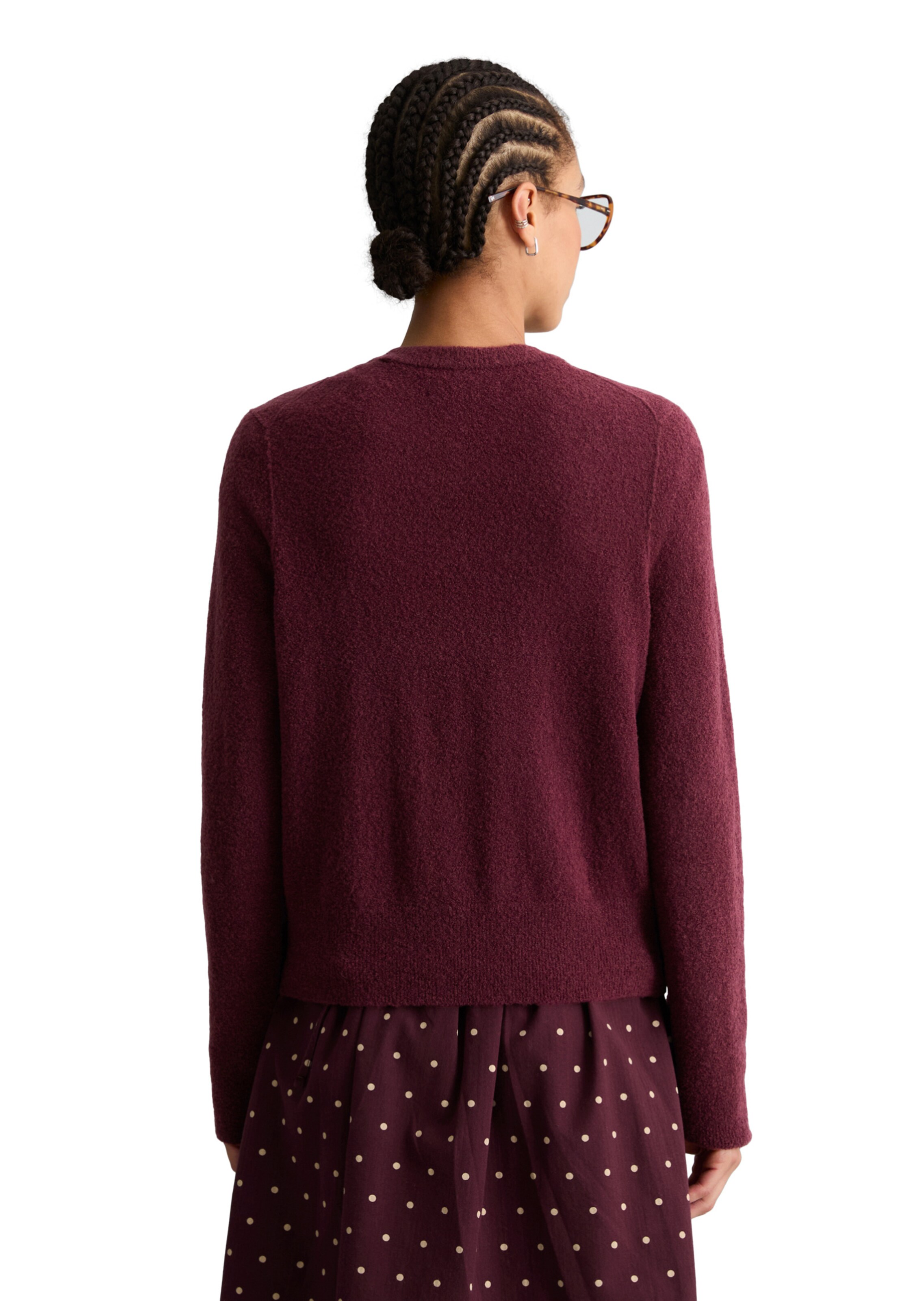 Marc O'Polo DENIM Knit cardigan in Red