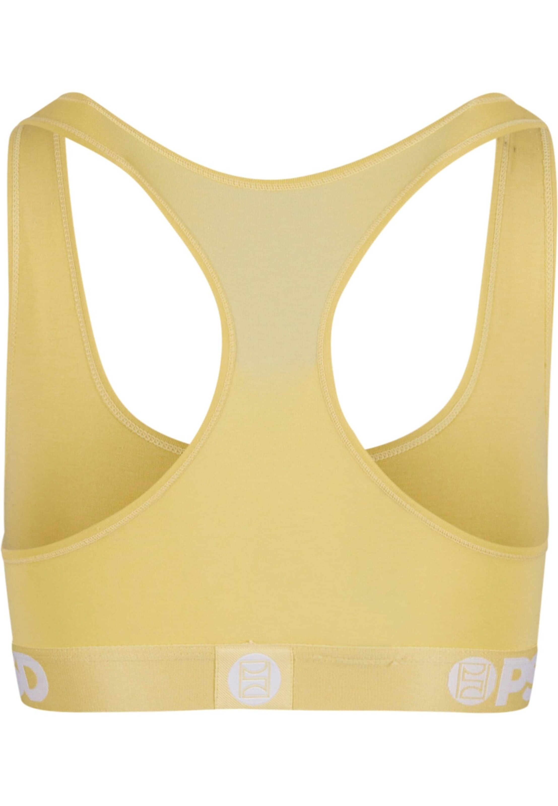 Bustino Reggiseno di PSD in giallo