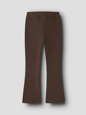 Flared Leggings di NAME IT in marrone
