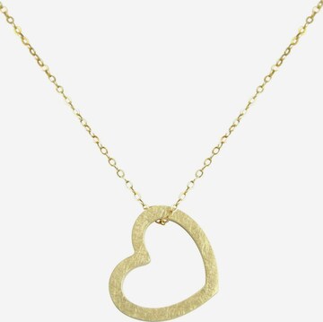 Gemshine Necklace in Gold: front