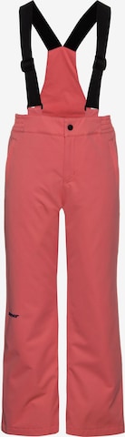 ZIENER Regular Outdoorhose 'PABLO' in Rot: predná strana