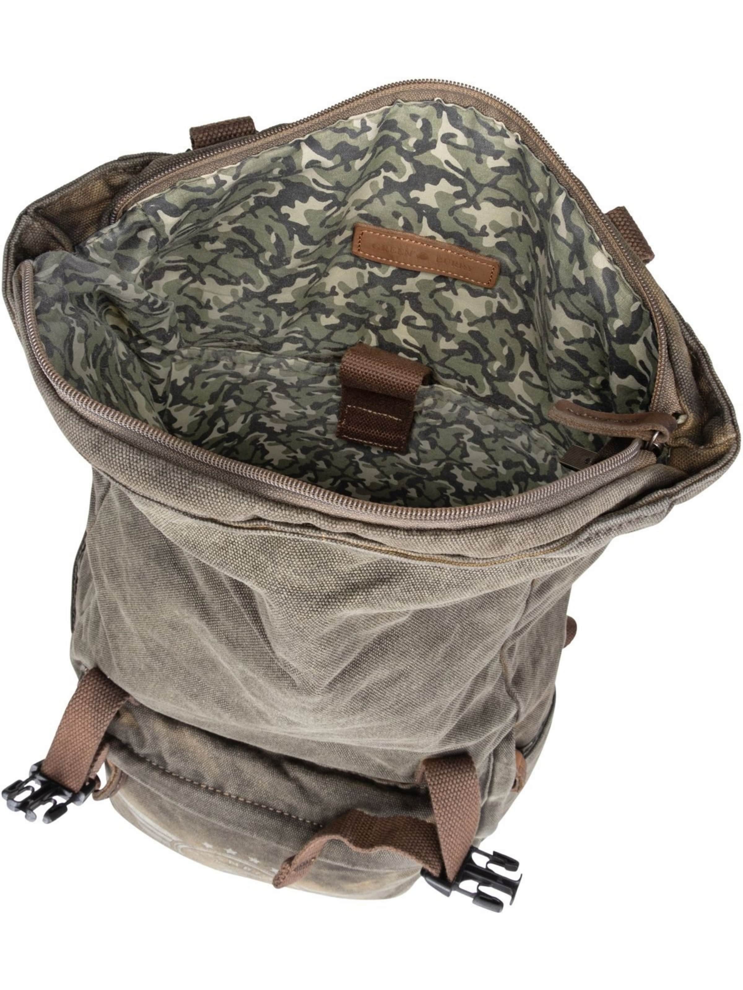 GREENBURRY Rucksack 'Aviator Explorer' in Grün