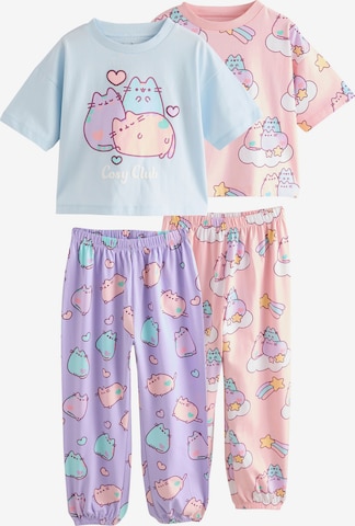 Next Yöpuku 'Pusheen' värissä sininen: etupuoli