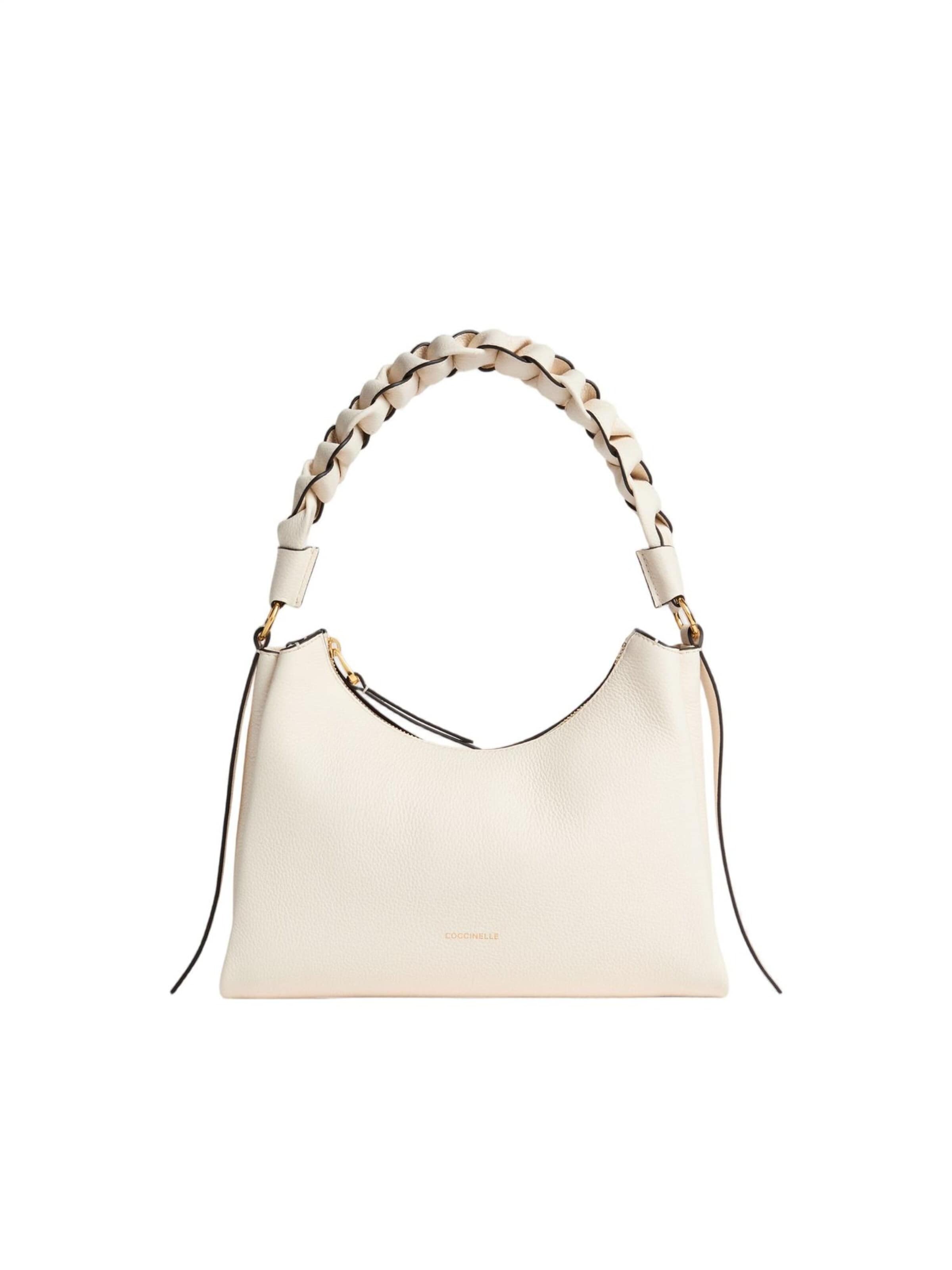 Coccinelle Handbag 'COCCINELLE Boheme S26 2' in White: front