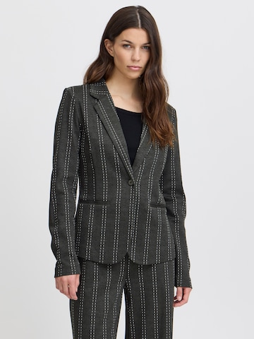 ICHI Blazer 'IH RUTI' in Grey: front